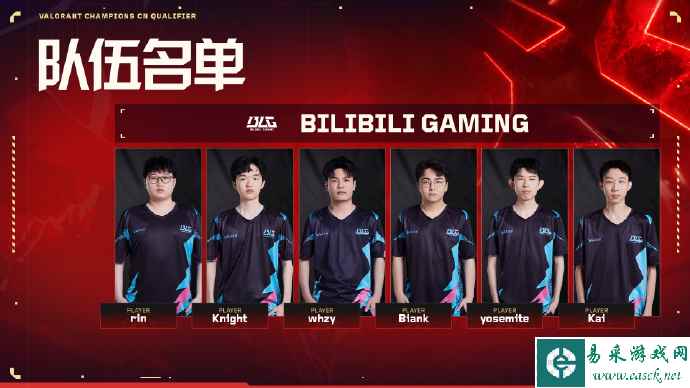 BLG无畏契约2023全球冠军赛CN赛区资格赛大名单