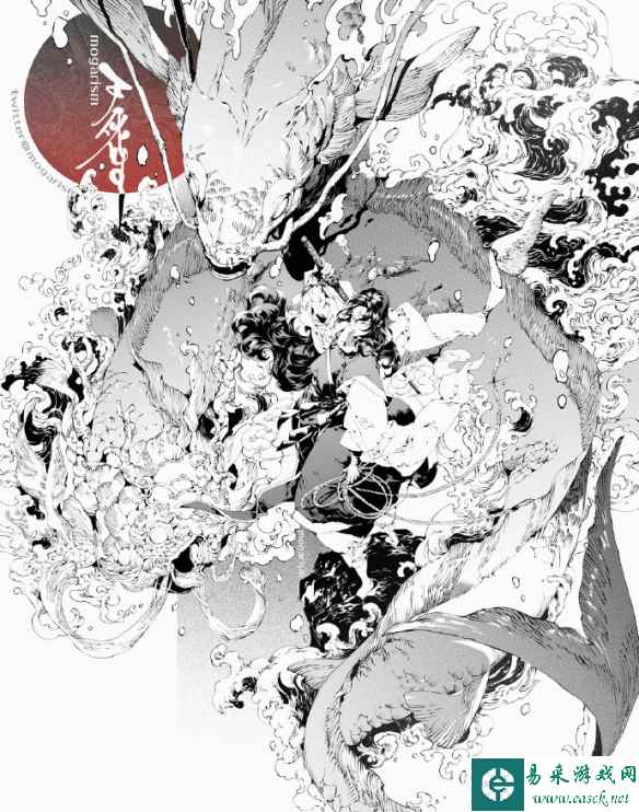 这是赛博卢浮宫吗!大量推特画师入驻微博 绝美画作赏