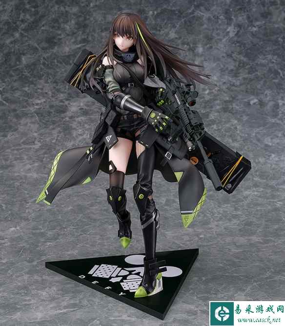 手办鉴赏室：战术人形少女超飒！黑魔导女孩经典造型