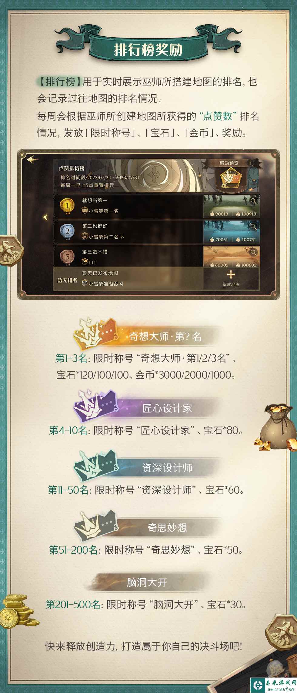 《哈利波特：魔法觉醒》奇想构筑玩法介绍