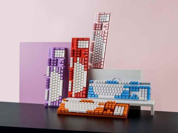 普及与个性化!雷柏V500PRO游戏机械键盘5款彩色版上市