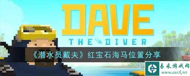 《潜水员戴夫》红宝石海马位置分享