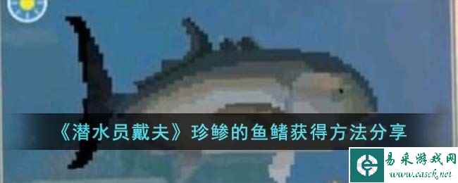《潜水员戴夫》珍鲹的鱼鳍获得方法分享