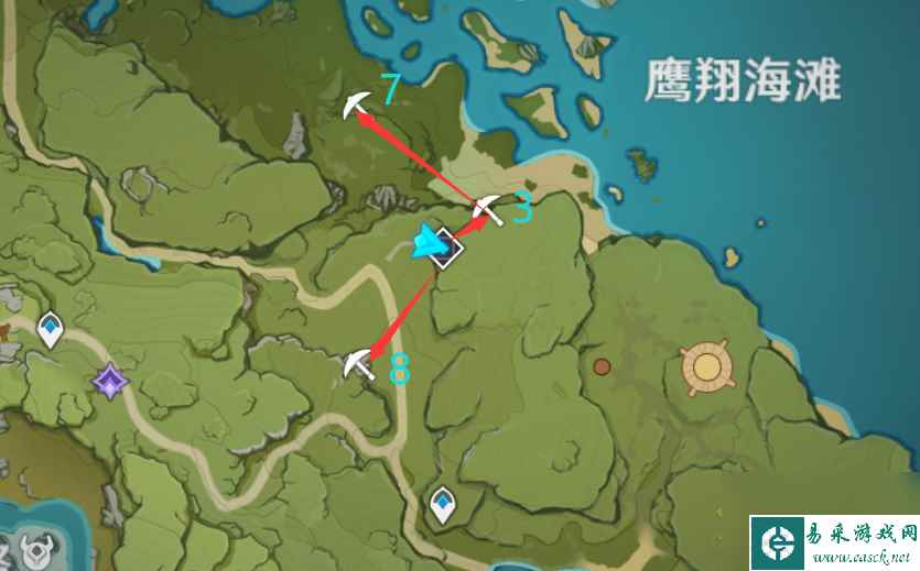2021黑铁块分布密集图_原神铁矿石哪里多