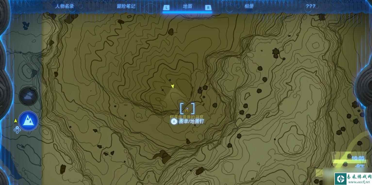《塞尔达传说：王国之泪》诺乌达神庙的详细位置