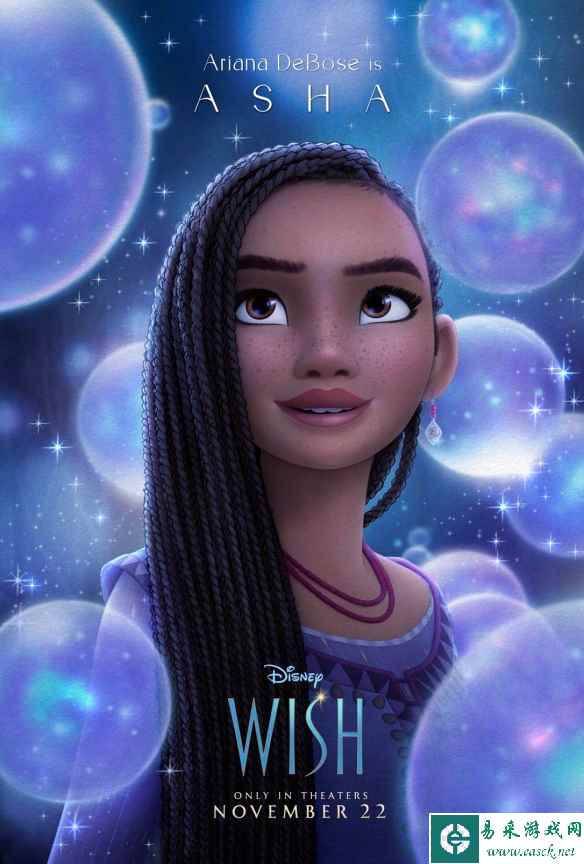 迪士尼百年庆典动画《星愿》角色海报公开！11月上映