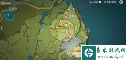 《原神》3.8塞西莉亚花采集路线一览