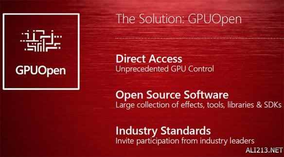 AMD GPUOpen项目公布：开源的游戏图形技术