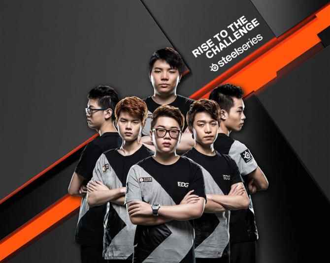 赛睿与Edward Gaming俱乐部宣布合作伙伴关系