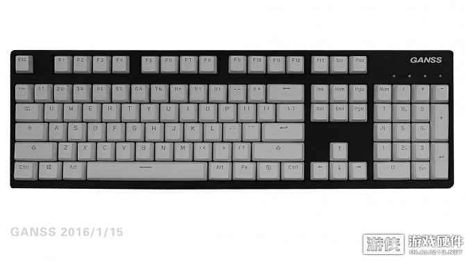 GANSS高质量PBT二色键帽上市 限时赠送键帽