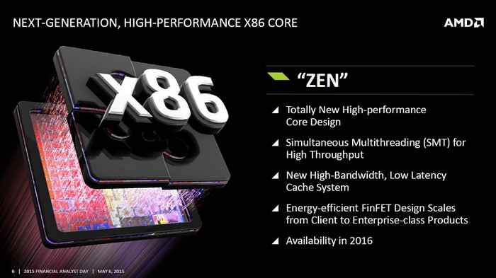 豪言状语 AMD称Zen架构能搞定80%服务器市场