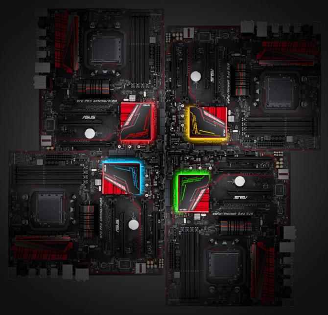 主板也有七彩葫芦灯？华硕推出AMD主板新品