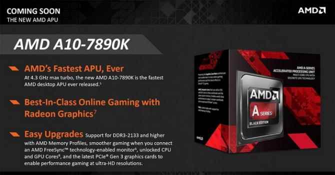 Kaveri APU旗舰绝唱   A10-7890K接受预定
