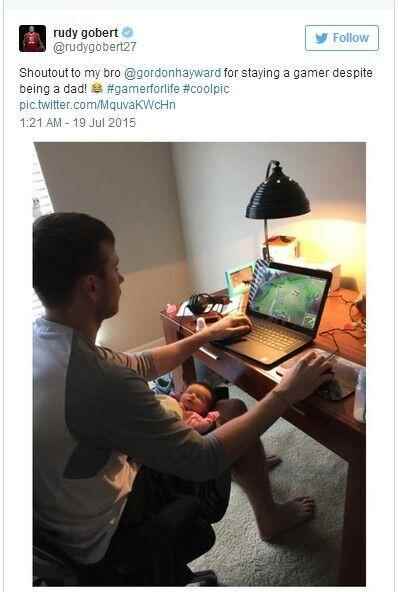 他是NBA球星也是电玩大师 娶白富美人生赢家