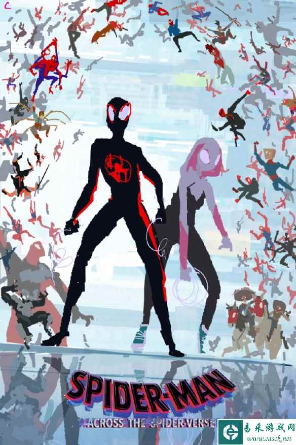 动画《蜘蛛侠：纵横宇宙》画师曝海量海报设计草稿！