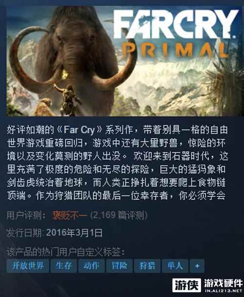 《孤岛惊魂》值不值？看看Steam机友怎么说