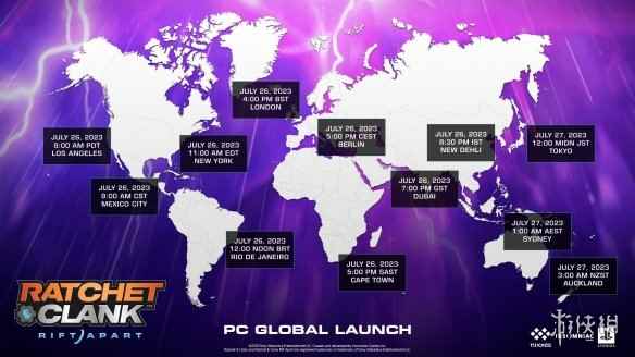 《瑞奇与叮当:时空跳转》PC版全球解锁时间公布!
