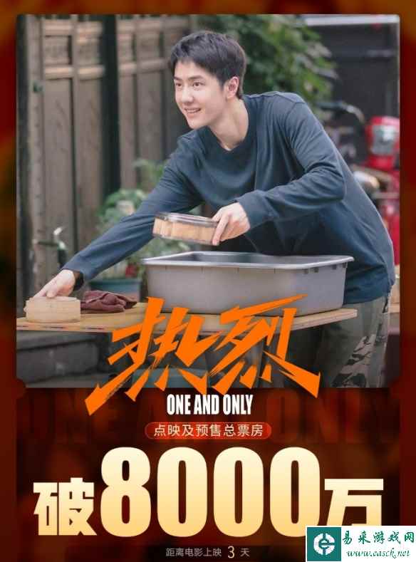 大鹏新片《热烈》点映及预售票房破8000万！7.28上映