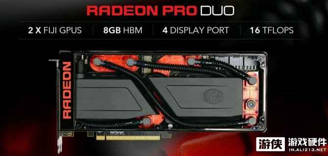 售1W称霸全球了 AMD Radeon Pro Duo卡皇4月26日上市