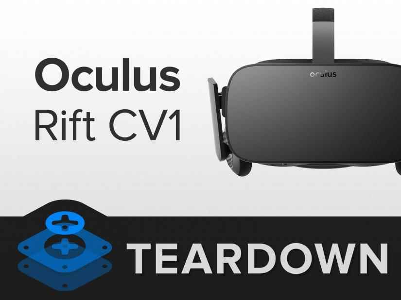 精雕细琢之精品 Oculus Rift CV1拆解图赏