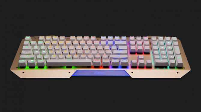 金属电竞游戏风 富勒SM690机械键盘强势来袭