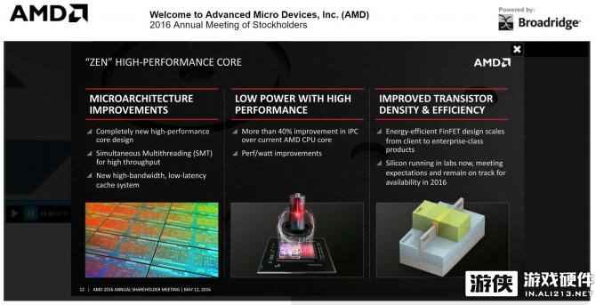 AMD这下翻身成真了 不信请看新处理器Zen内核