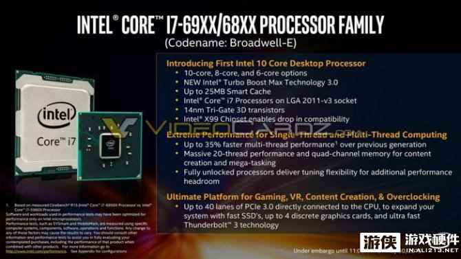 数框框累得你睡着 10核Broadwell-E处理器上市在即