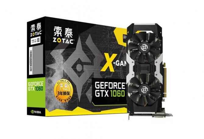 索泰GTX1060开售，亲民Pascal来了