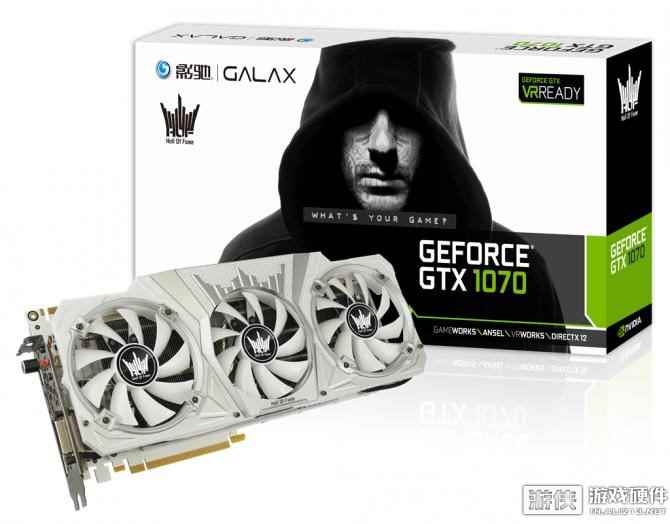 旗舰上演灯光秀 影驰GTX 1070 HOF促销3688元