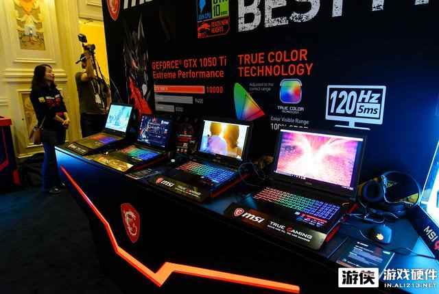 配置性能没有最强只有更强 CES微星游戏本闪耀登场