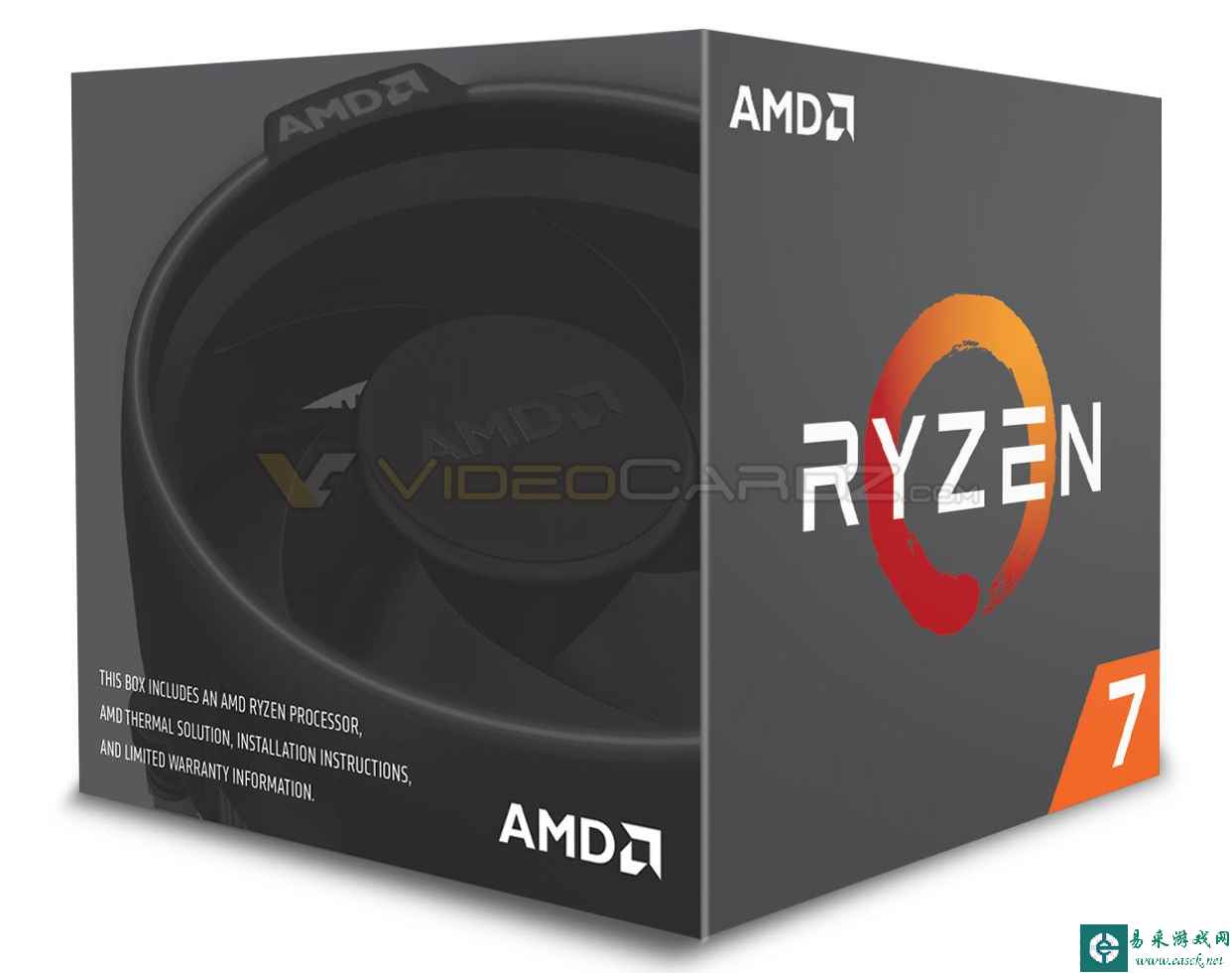 够粗够大！AMD Ryzen全新幽灵散热器真身曝光