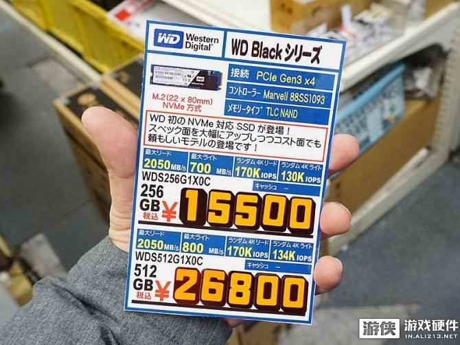 西部数据首款PCI-e M.2固态硬盘开卖！读写速度惊人