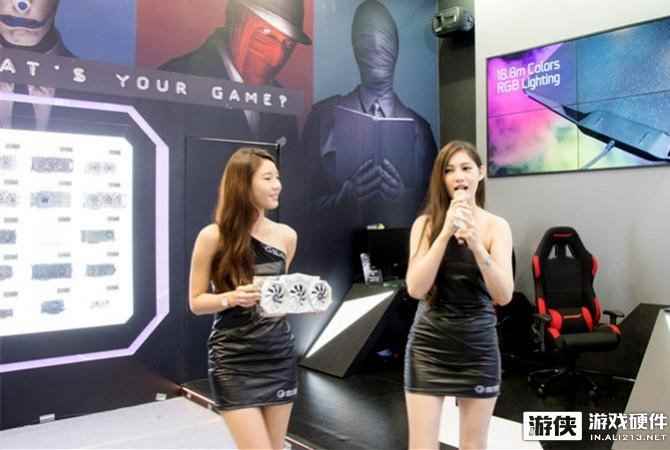 新品、showgirl一网打尽，影驰展台精彩不断