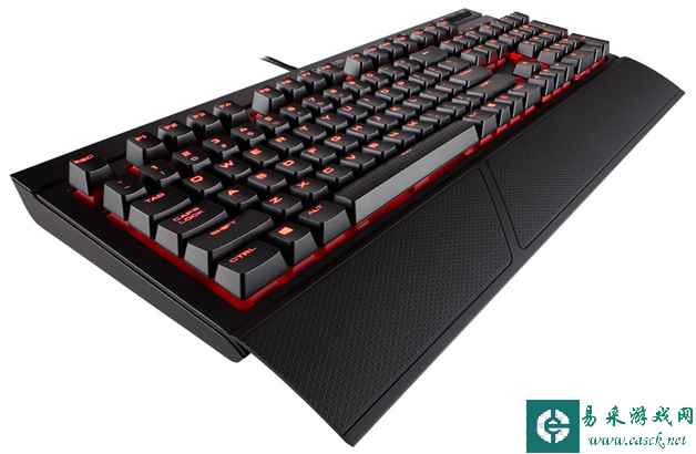 美商海盗船推出抗尘防泼溅的K68机械键盘！