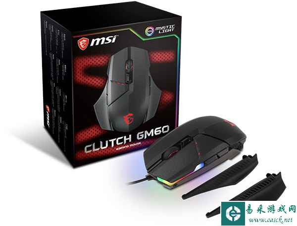微星科技正式发布CLUTCH GM70和GM60两款电竞鼠标
