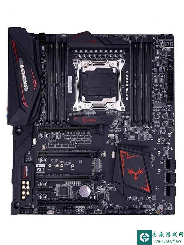 七彩虹发布iGame X299 Vulcan X黑白双色旗舰主板