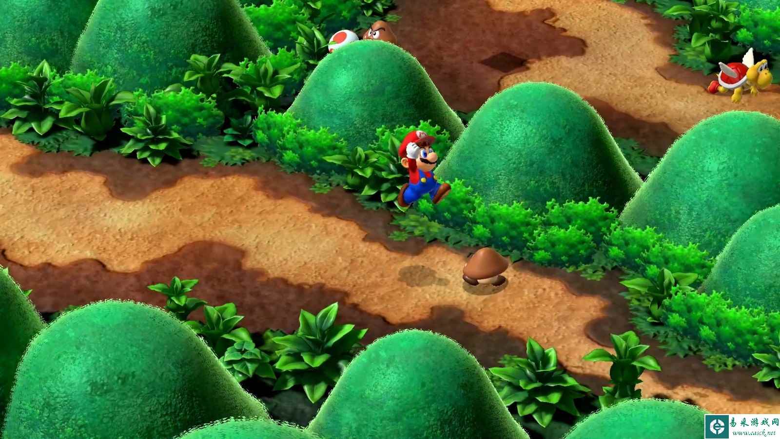 《超级马里奥RPG》官网公布一批全新游戏截图！