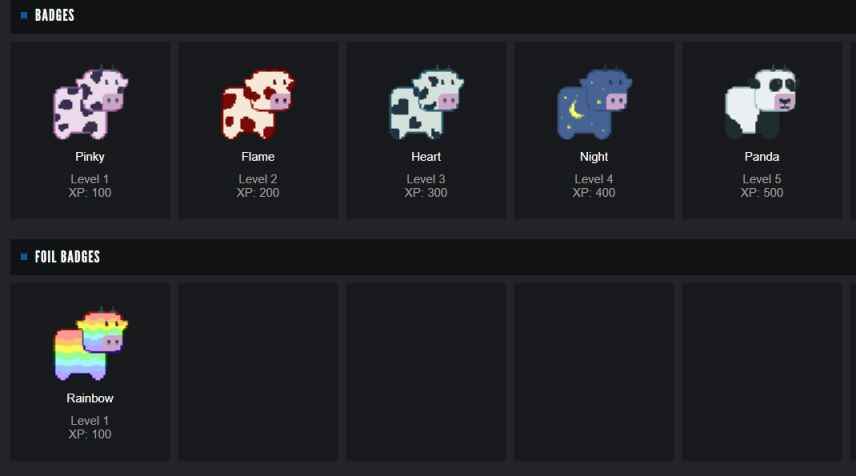 Steam好看的动漫徽章 Steam好看的二次元徽章分享
