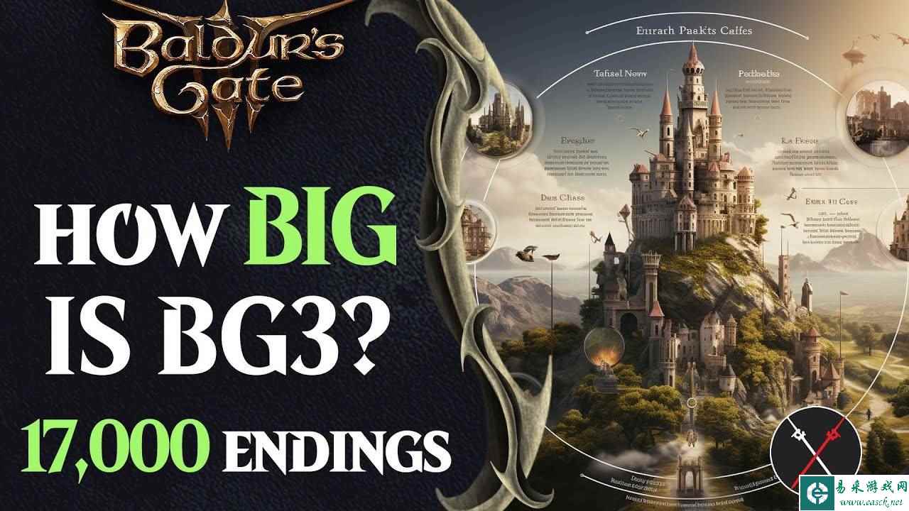 《博德之门3》结局将有17000种变化！