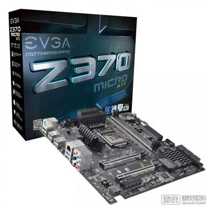 让走线更清爽！EVGA推出设计独特的Z370 M-ATX主板