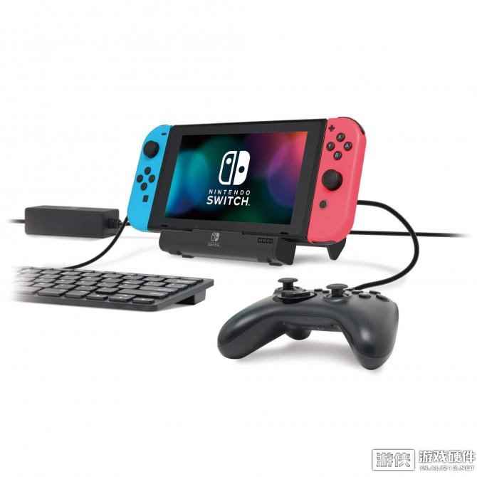 边玩边充电！HORI发布任天堂Switch专用支架