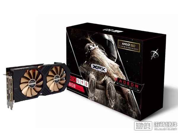 讯景推出AMD 50周年纪念版RX 590显卡！限量500块
