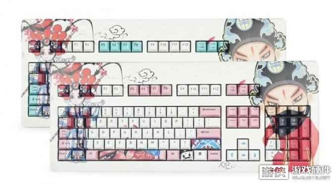 青粉双色可选!樱桃G80-3000键盘推出京剧主题定制版