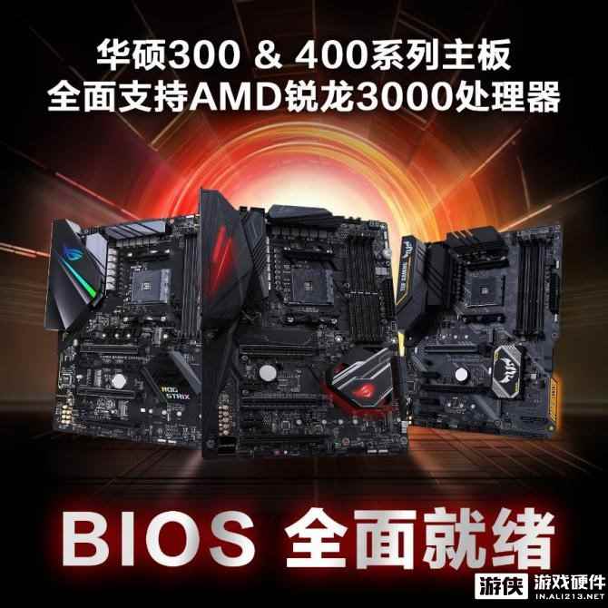 APU也支持 华硕AM4主板全面支持锐龙3000处理器