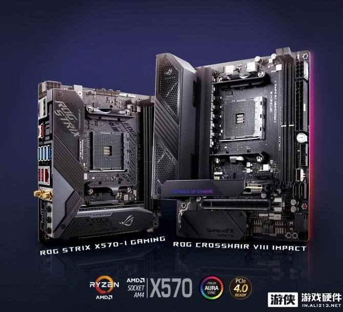 华硕发布ROG C8I和STRIX X570-I GAMING主板