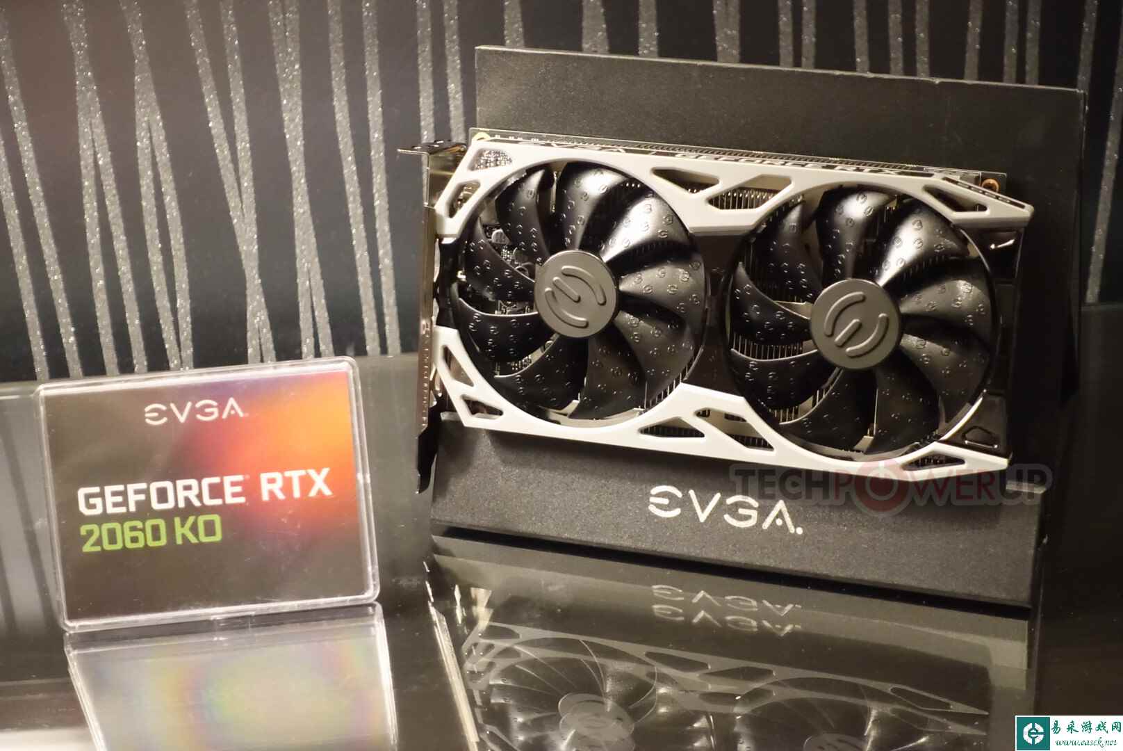 CES 2020 EVGA现场展出GeForce RTX 2060 KO