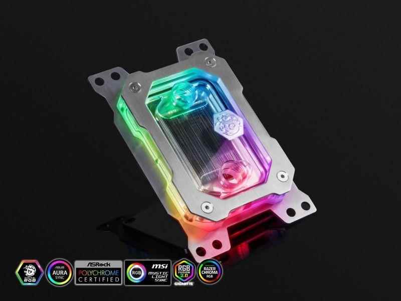 轻松压制怪兽级处理器!BP发布Threadripper 3990X专用水冷头
