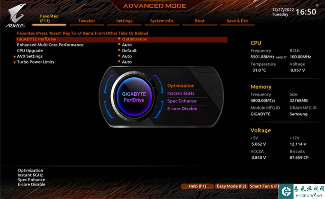 技嘉700系列平台导入PerfDrive技术 让玩家轻松玩转13代Core™处理器