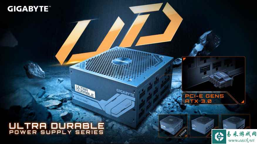 技嘉发布魔鹰1300PG5电源 支持PCI-E 5.0与ATX 3.0规范