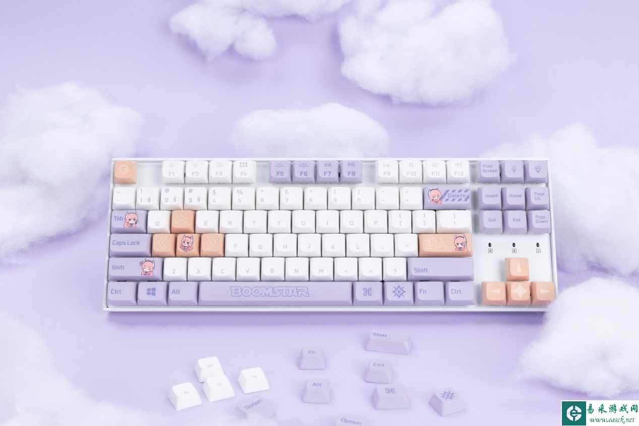 一拍即合!影驰 x Keychron推出星曜娘联名键盘